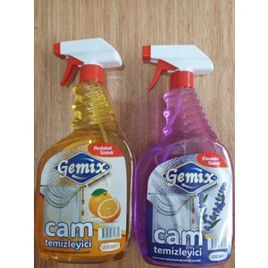 Gemix Cam Temizleyici Lavanta ve Portakal Sirkeli 1000 ml x 2 Adet