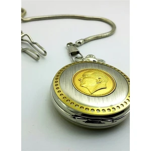 Hediye Vakti Mustafa Kemal Atatürk Resimli Imzalı Cep Saati