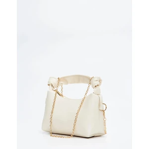 Fv Store Shaka SHK24 Soft Deri Düğüm Detaylı Zincir Askılı El ve Omuz Çantası U:14 E:22 G:8 cm