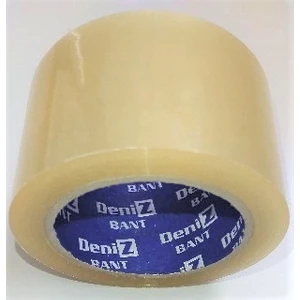 Deniz Bant Şeffaf Süper Yapışkanlı Kopmayan Koli Bandı 70 mm x 100 mt 6 Adet