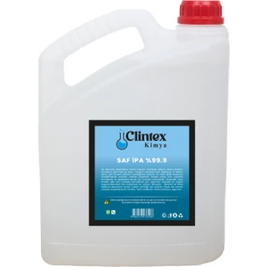 Clintex Kimya %99.9 Saf Ipa İzo Propil Yüzey Temizleyici Solvent 3 Lt
