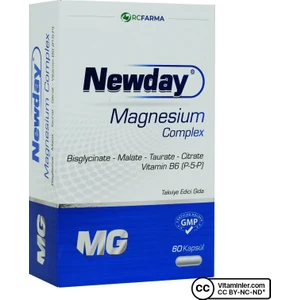 Newday Magnezyum Complex 60 Kapsül