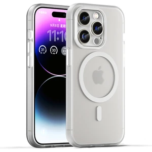 Forestl Digital iPhone14 Pro Havori Mat Telefon Kılıfı Için Tpu+Pc Çizgiye Karşı Çizelge Karşıtı Kapak-Beyaz (Yurt Dışından)