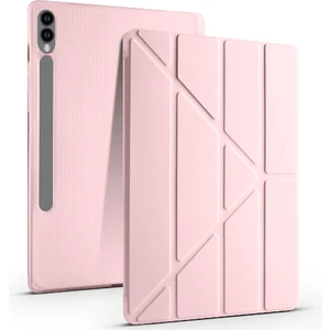 Samsung Galaxy Tab S9 Plus X810 12.4 Inç Kılıf Kalem Bölmeli Silikon Smart Cover Tablet Kılıfı