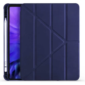 Apple iPad Air 5. Nesil 10.9 Inç Kılıf Kalem Bölmeli Silikon Smart Cover Tablet Kılıfı