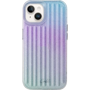 iPhone 14 Uyumlu Kılıf Parlayan Arka Yüzey Coehl Linear Kapak Mor