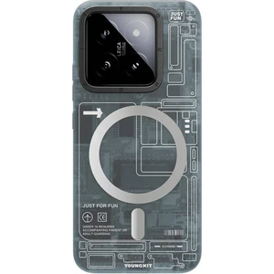 Xiaomi Mi 14 Uyumlu Kılıf Magsafe Şarj Özellikli Youngkit Technology Serisi Siyah