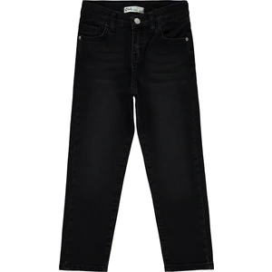 Civil Boys Erkek Çocuk Kot Pantolon 6-9 Yaş Siyah