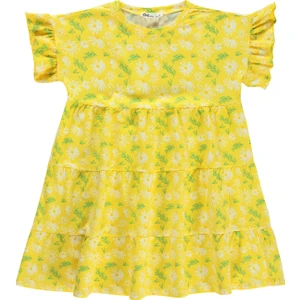 Civil Girls Kız Çocuk Elbise 6-9 Yaş Ananas