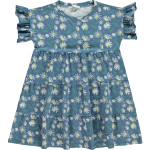 Civil Girls Kız Çocuk Elbise 6-9 Yaş Element Mavisi