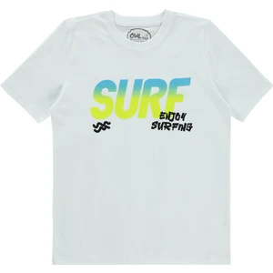 Civil Boys Erkek Çocuk Tişört 10-13 Yaş Beyaz