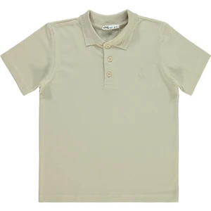 Civil Boys Erkek Çocuk Tişört 6-9 Yaş Taş Rengi