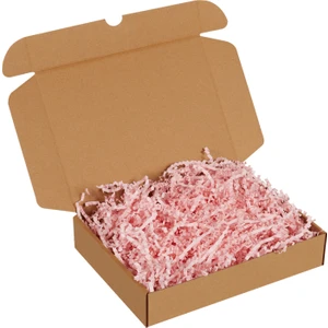 Pembe Kırpık Kağıt ( Zigzag Kağıt ) - 1 kg