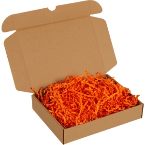 Turuncu Kırpık Kağıt ( Zigzag Kağıt ) - 1 kg