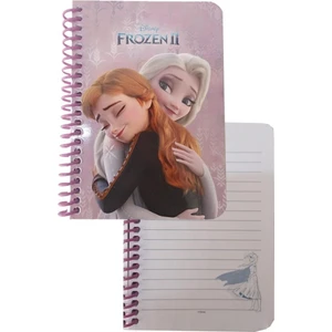 GENC DIJITAL BASKI Not Defteri Frozen Elsa 11X15 cm 1 Adet 80 Yaprak Çizgili Lisanslı Frozen Öğrenci Not Defter