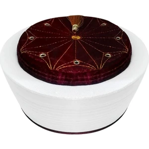 Akıncı Tekstil Kadife Sarık - Bordo