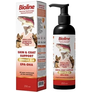 Deri ve Tüy Bakımı Destekleyici Kedi ve Köpek Somon Yağı 250 ml