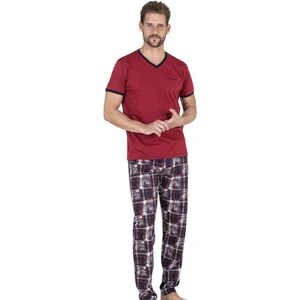 Pierre Cardin Erkek V Yaka Yazlık Pijama Takım, %100 Pamukludur