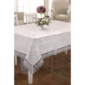 Zesa Home Lüx Güpürlü Kadife Masa Örtüsü