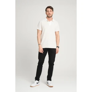 Alexander Gardi Waffle Desenli Polo Yaka T-Shirt (E24-PLTS00)