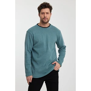 Alexander Gardi Alexandergardı Bisiklet Yaka Garnili Sweatshirt (E22-72300)