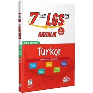 Editör Yayınları 7’den LGS’ye Hazırlık Türkçe
