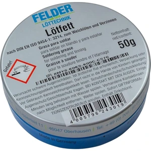 Alman Malı Felder Lötfett Lehim Pastası Havya Pastası 50 gr - Germany