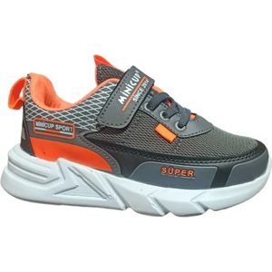 Meliten Kids Füme Turuncu Kids Sneaker Esnek Rahat Kalıp Kız Çocuk Spor Ayakkabı Tam Kalıp Günlük Ayakkabı