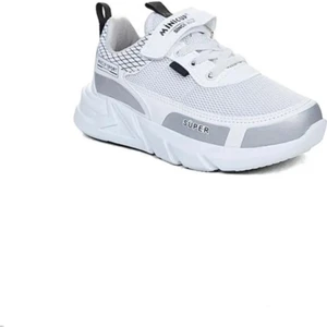 Meliten Kids Beyaz Unisex Kids Sneaker Esnek Rahat Kalıp Çocuk Spor Ayakkabı Tam Kalıp Günlük Ayakkabı