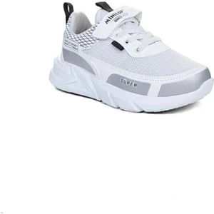 Meliten Kids Beyaz Unisex Kids Sneaker Esnek Rahat Kalıp Çocuk Spor Ayakkabı Tam Kalıp Günlük Ayakkabı