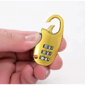 Renkli Şifreli Asma Kilit - Dolap Kilidi - Bavul Kilidi 5.4cm