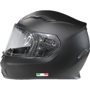 Sw 820 Mat Siyah Full Face Motosiklet Kaskı