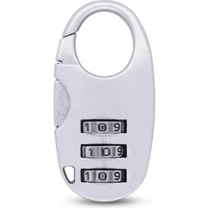 Metal Şifreli Asma Kilit Bavul Dolap Kilidi Minik Haneli Şifra