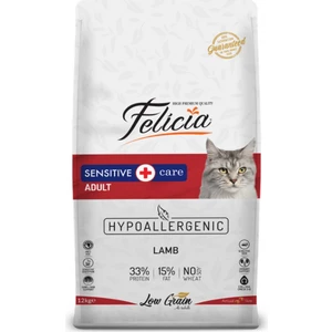Az Tahıllı Adult Kedi 12KG Yetişkin Kuzu Etli Hypoallergenic Kedi Maması Hipoalerjenik