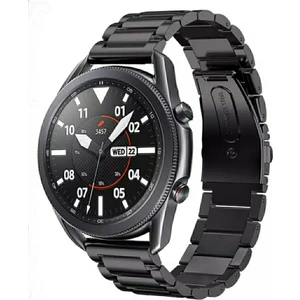 22 mm Universal Paslanmaz Çelik Kordon Akıllı Pimli Siyah