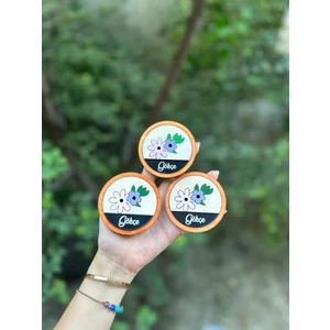 Baykuş Craft Mimarlık Özel Tasarım Çiçek Figürlü Hastane Çıkışı Hediyelik Handmade Ahşap Bebek Magnet - 20 Adet