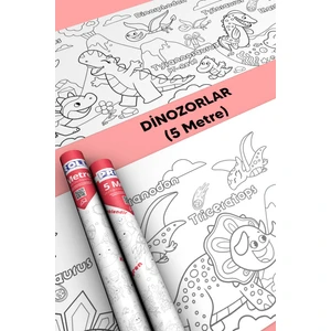 Dinozor Boyama Kağıdı