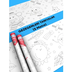 Gezegenler Boyama Kağıdı