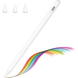 Bravesons Ipad 10.9 10.nesil Uyumlu Eğimle Çizim Kalınlığı Değişen Stylus Kalem(3 Adet Yedek Uç)