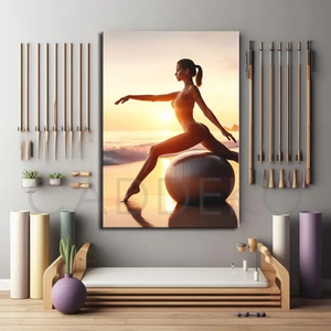 Pilates ve Yoga Spor Salonu Tabloları Plt6