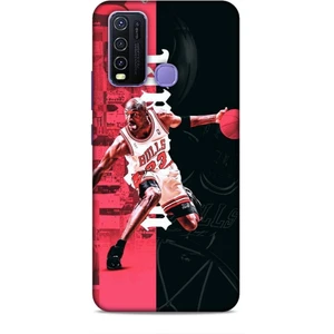 Vivo V29 Lite 5g Kılıf Basketbolcular 5 Jordan Bulls Beyaz Koruma Kılıfı