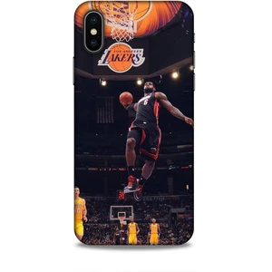 Apple iPhone x Kılıf Basketbolcular 16 Lebron James Hediyelik Kılıf