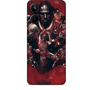 Realme 10 Kılıf Basketbolcular 12 Bulls 23 Tasarım Kılıf