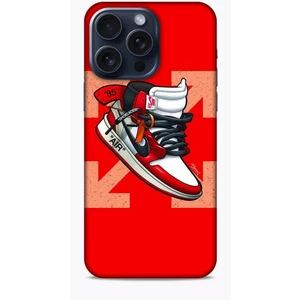 Apple iPhone 15 Pro Max Kılıf Basketbolcular 2 Air 85 Kırmızı Kapak