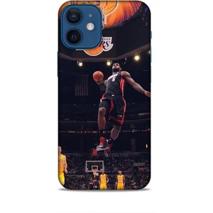 Apple iPhone 12 Mini Kılıf Basketbolcular 16 Lebron James Hediyelik Kılıf