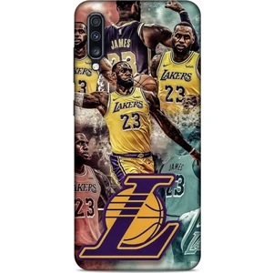 Samsung Galaxy A70S Kılıf Basketbolcular 17 Lebron 23 Lakers Yumuşak Kılıf