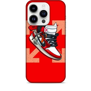 Apple iPhone 14 Pro Kılıf Basketbolcular 2 Air 85 Kırmızı Kapak