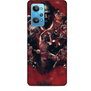 Realme Gt2 Kılıf Basketbolcular 12 Bulls 23 Tasarım Kılıf