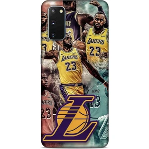 Samsung Galaxy S20 Kılıf Basketbolcular 17 Lebron 23 Lakers Yumuşak Kılıf