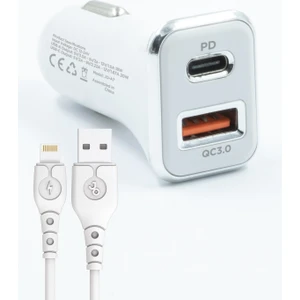 Universal Lightning Jo-A7 Troff Pd 3.0 20W USB / Pd Araç Sarji